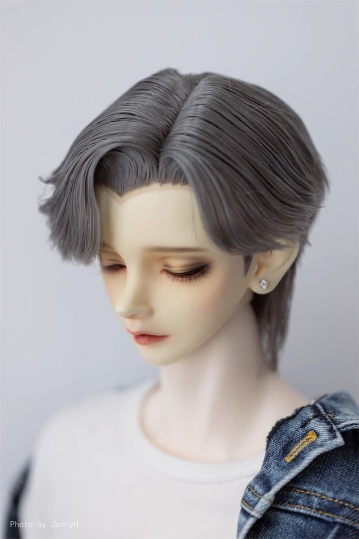 AX501 BJD 1/3 人形 ドール ウィッグ カツラ 耐熱 ハンドメイド