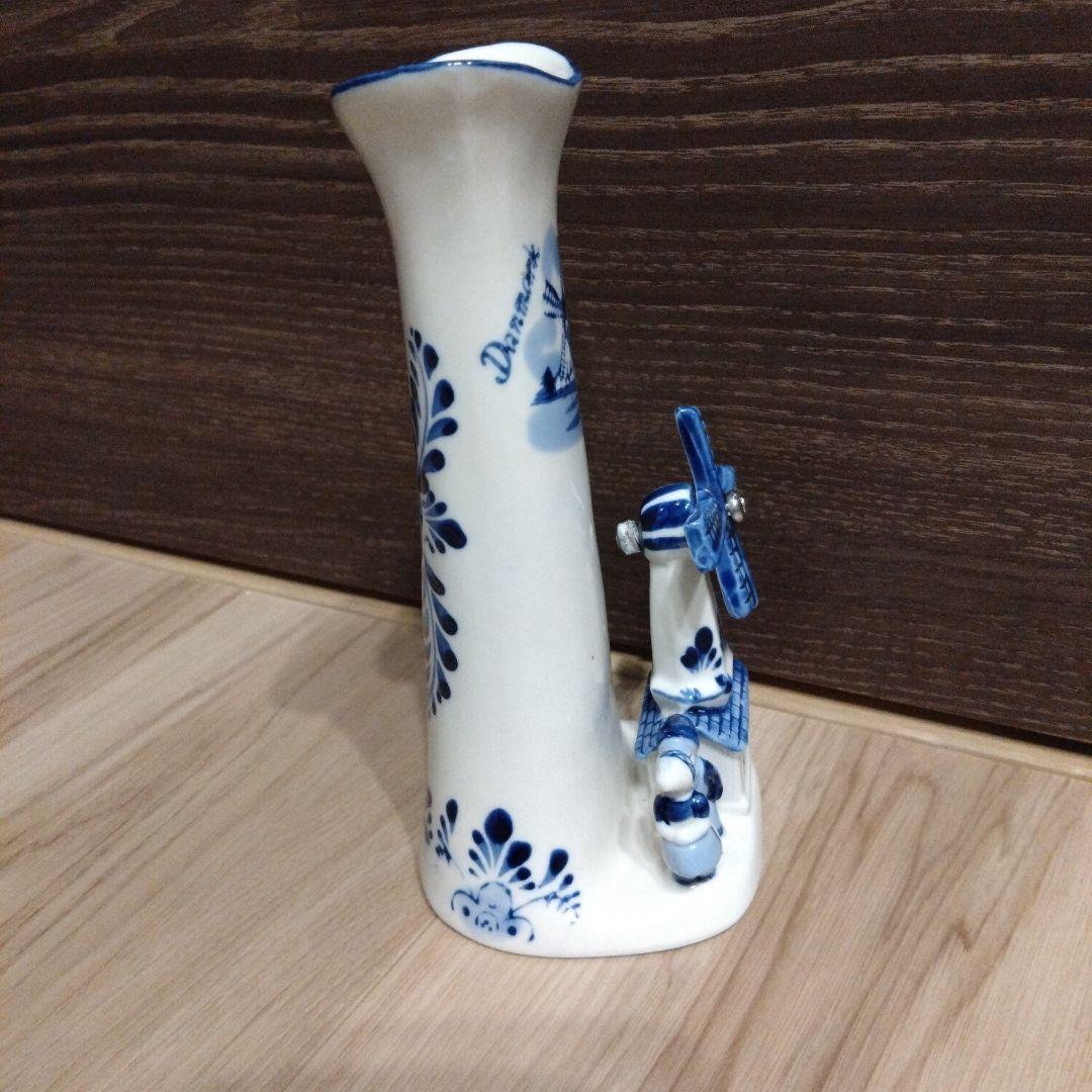 デルフト焼 一輪挿し デンマーク