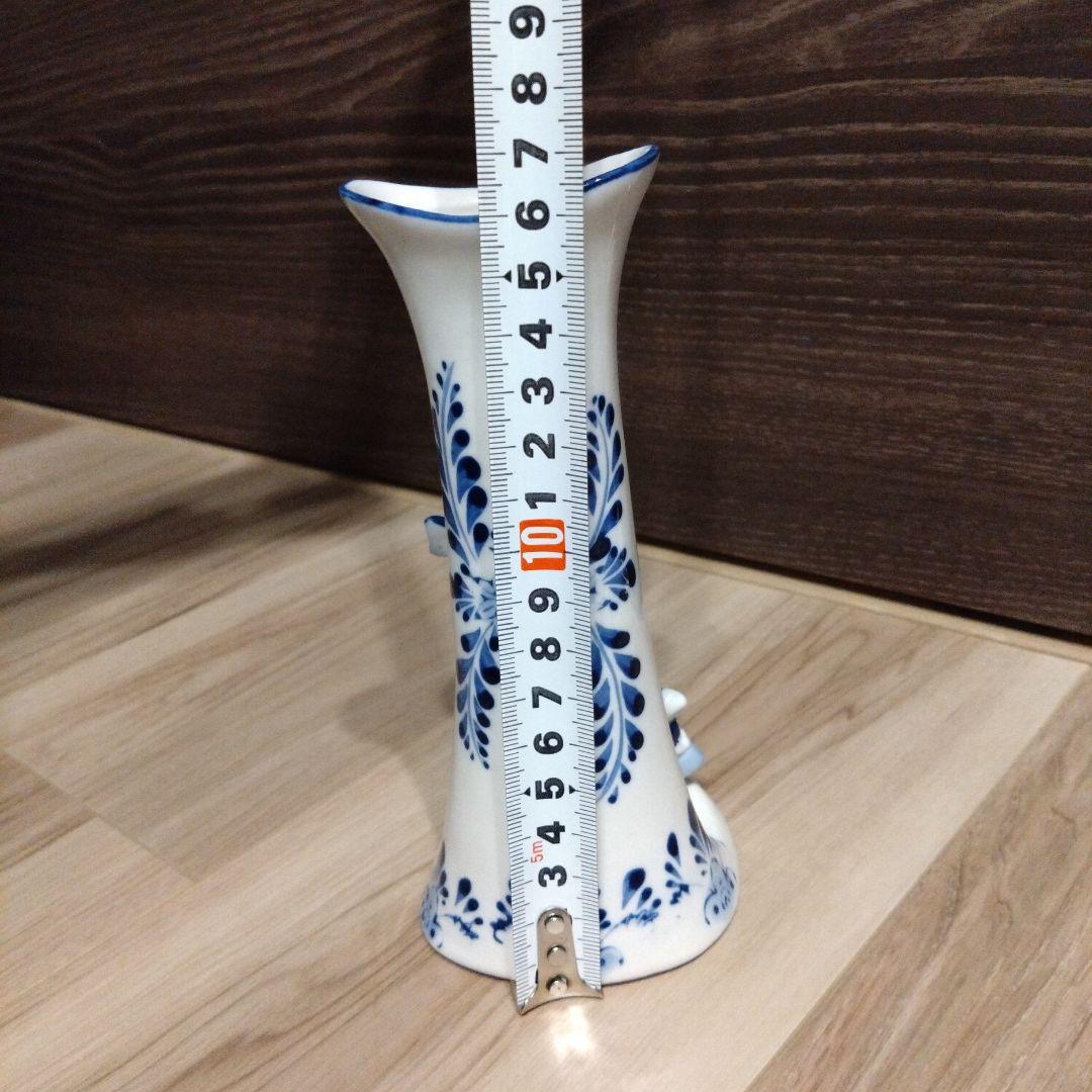 デルフト焼 一輪挿し デンマーク