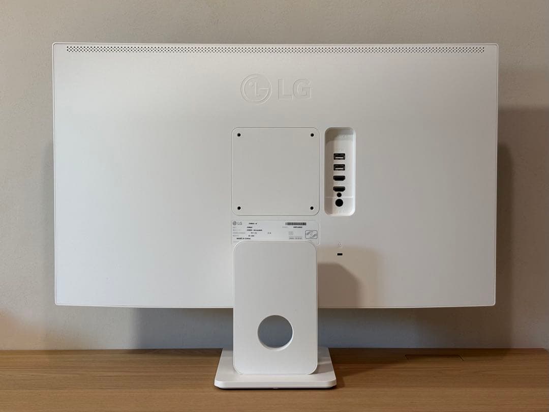 LG 27インチ スマートモニター 27SR50F-W
