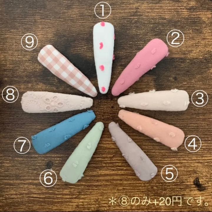 【104】再販　リバティプリント使用　ハンドメイド　パッチンピン　ヘアピン　3個