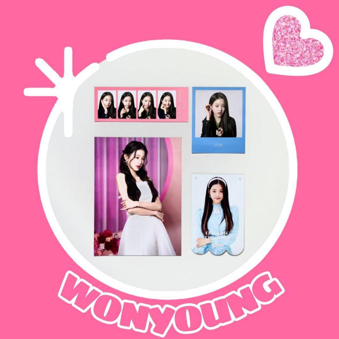 IZ*ONE ONEIRIC THEATER 付属品4枚セット ウォニョン