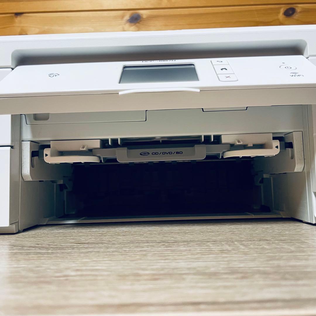 【美品】　ブラザー インクジェットプリンター 複合機 DCP-J987N-W