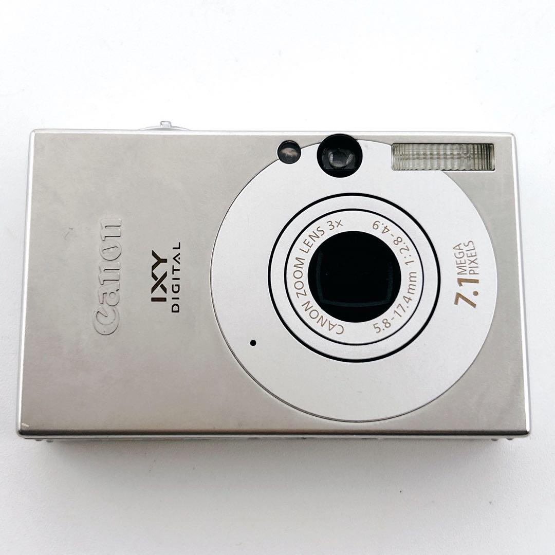 Canon IXY DIGITAL 10 シルバー デジカメ オールド コンデジ