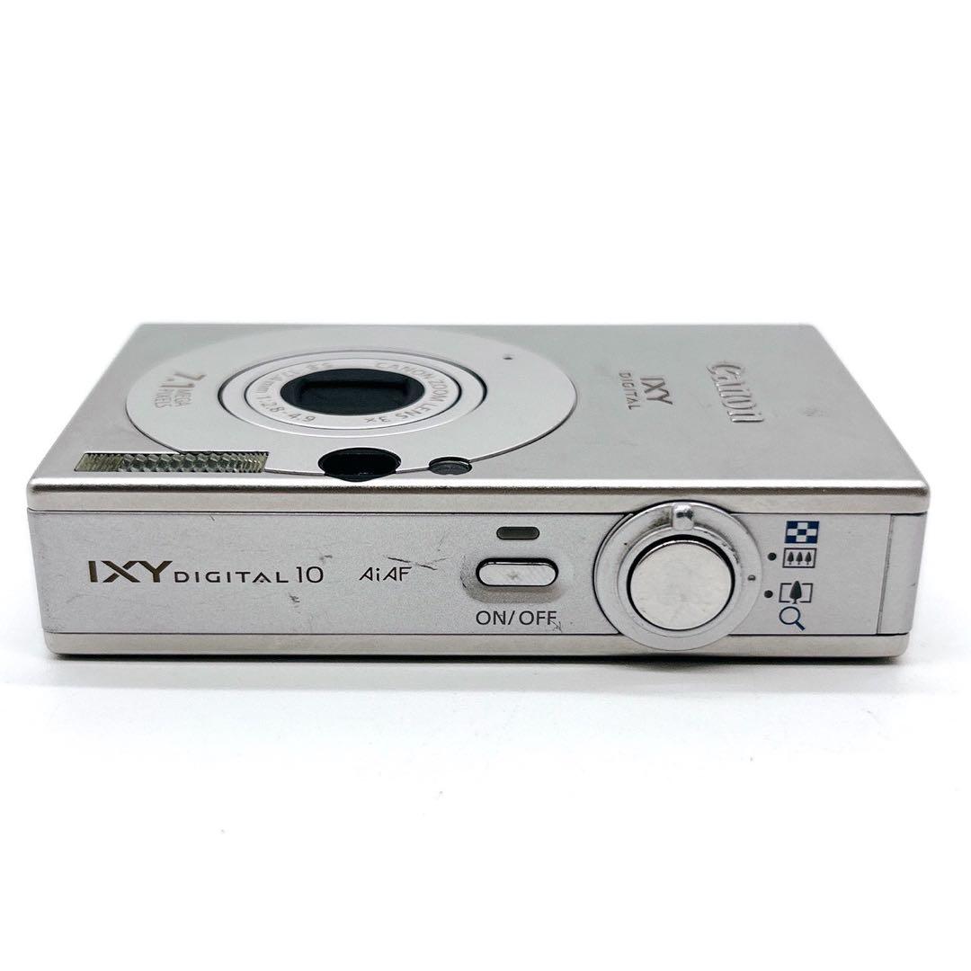Canon IXY DIGITAL 10 シルバー デジカメ オールド コンデジ