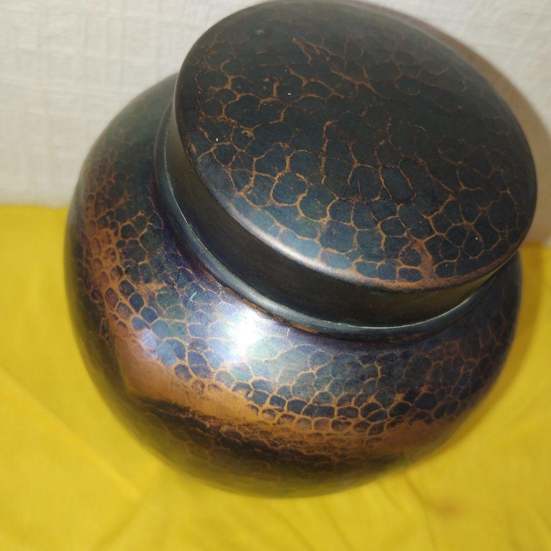 富貴堂 銅製 茶壺