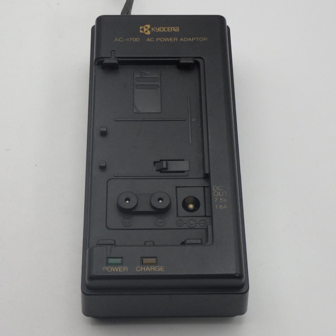 京セラ AC電源アダプター AC-1700 中古品 F2777