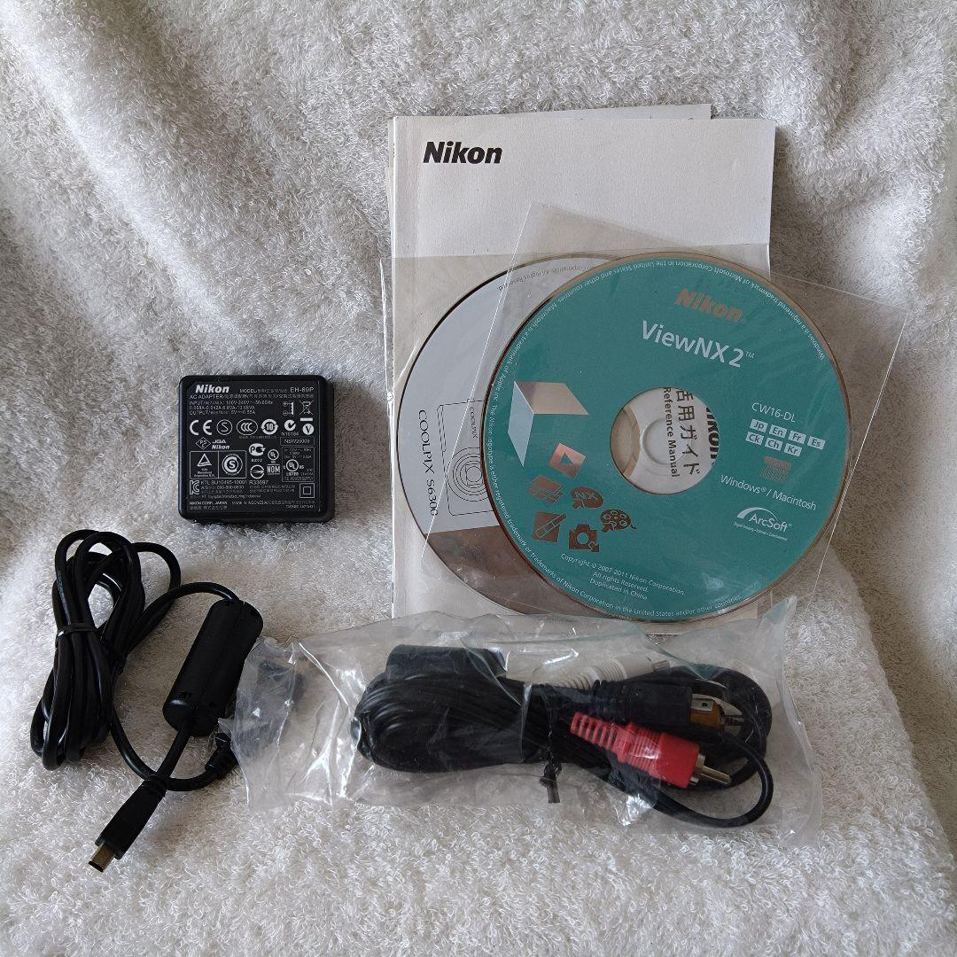 【美品】Nikon COOLPIX S6300 ゴールド 動作品 付属品完備
