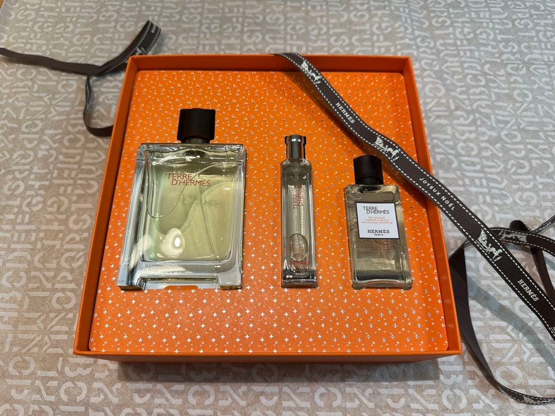 HERMESテールドゥエルメス香水 2本シャワージェル1本セット ギフトボックス