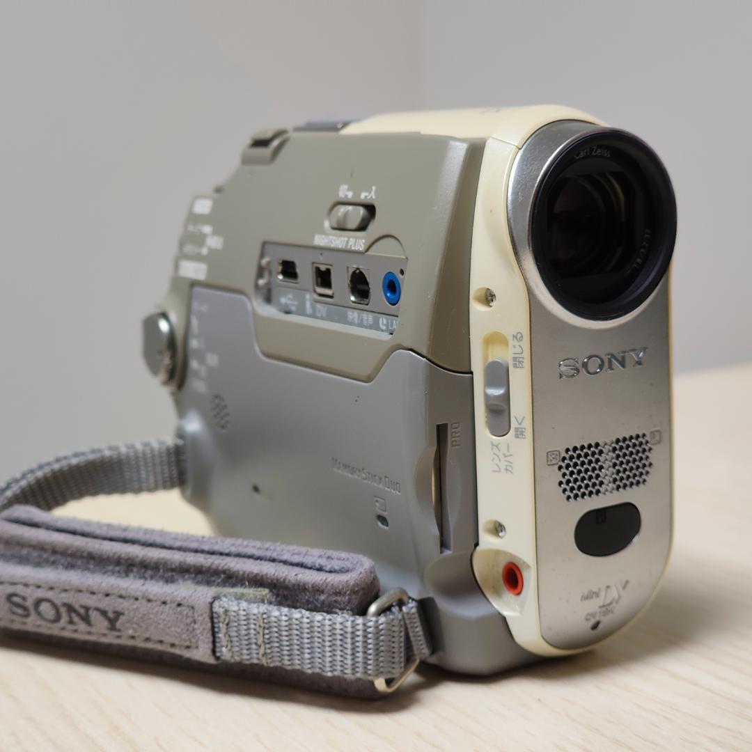 SONY DCR-HC40 MiniDVビデオカメラ ダビングに