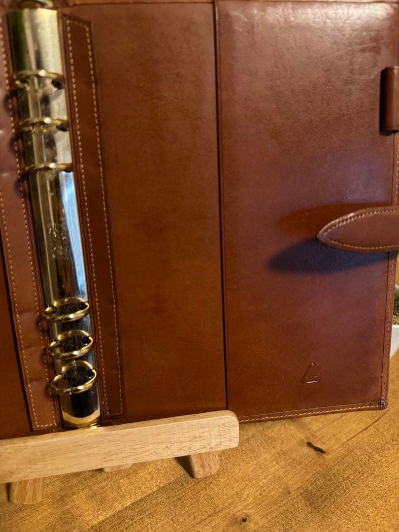 専用　土屋鞄　A5サイズ　手帳　6リング 穴あけ　物差し付き