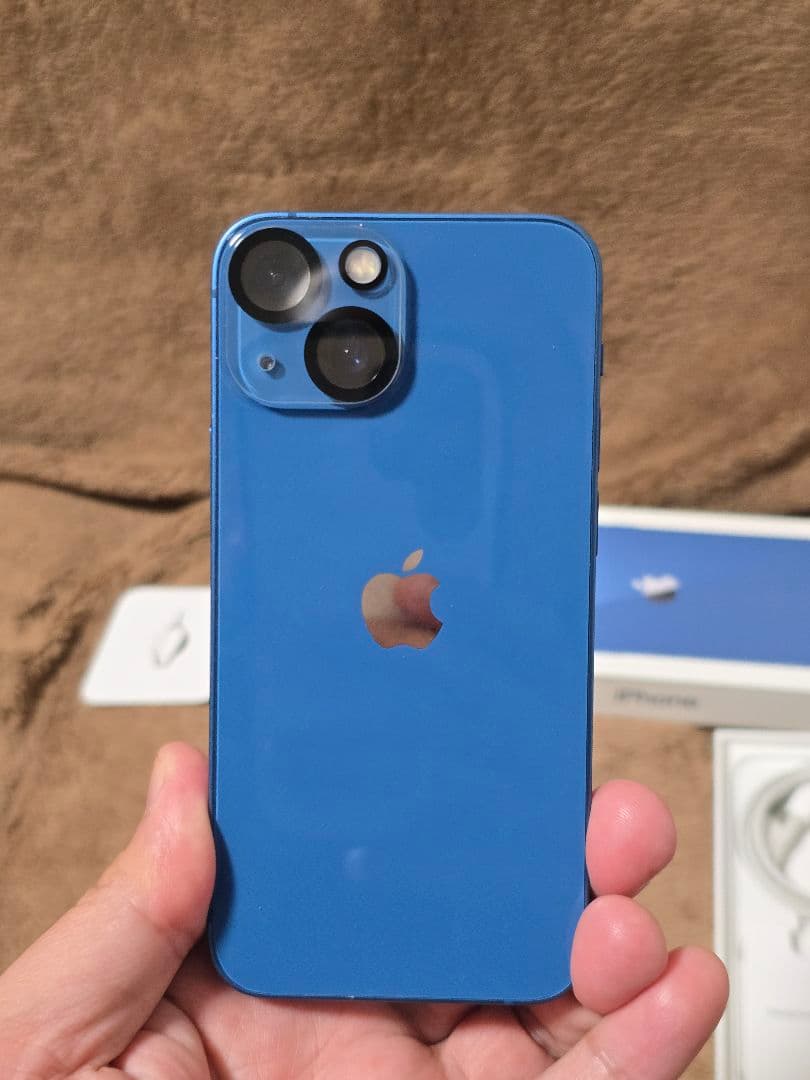 【完品・豪華おまけ付】iPhone 13 mini ブルー 256GB 極美品