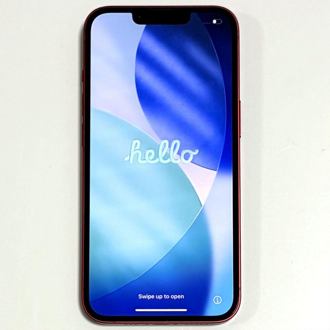 iPhone 13 (PRODUCT)RED 本体 充電ケーブル付き
