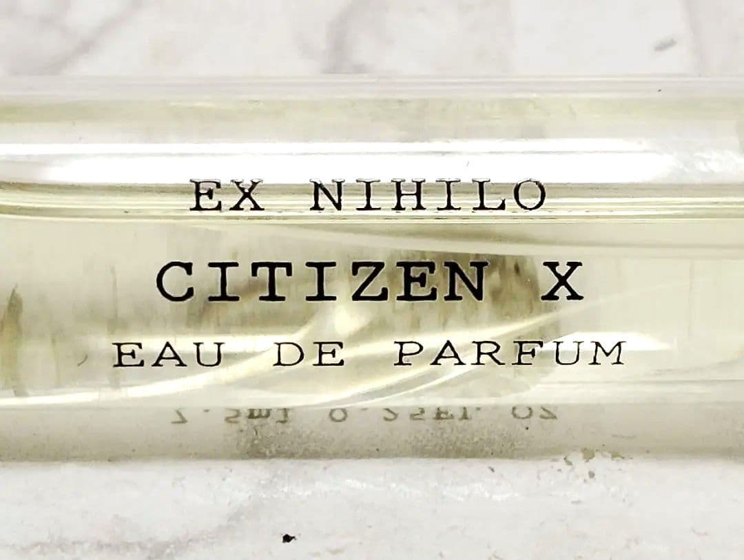 香水　新品　希少　EX　NIHILO　エクス・ニヒロ　シチズン X　7.5ml