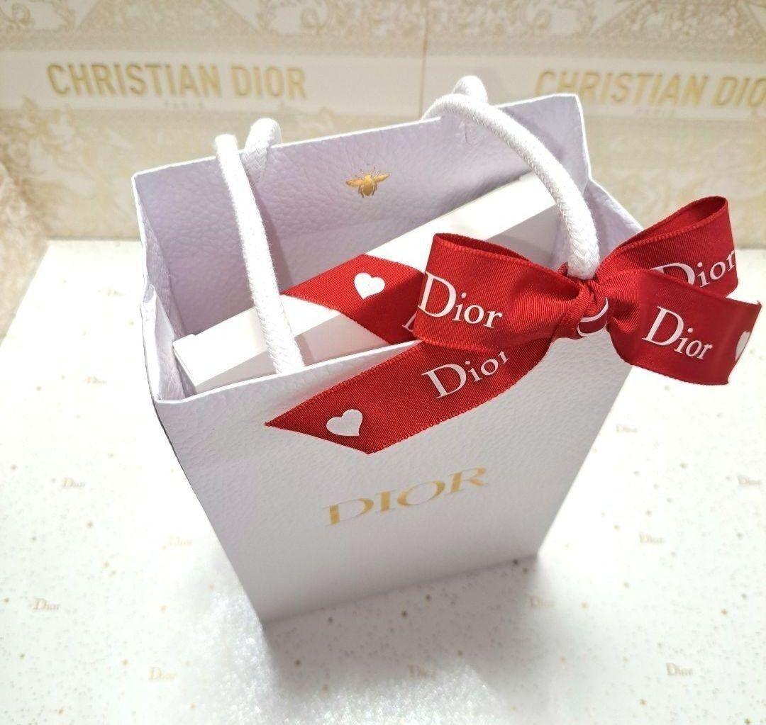 Dior❤️ディオールミラー 折りたたみ ブラック レザー ギフトラッピング付