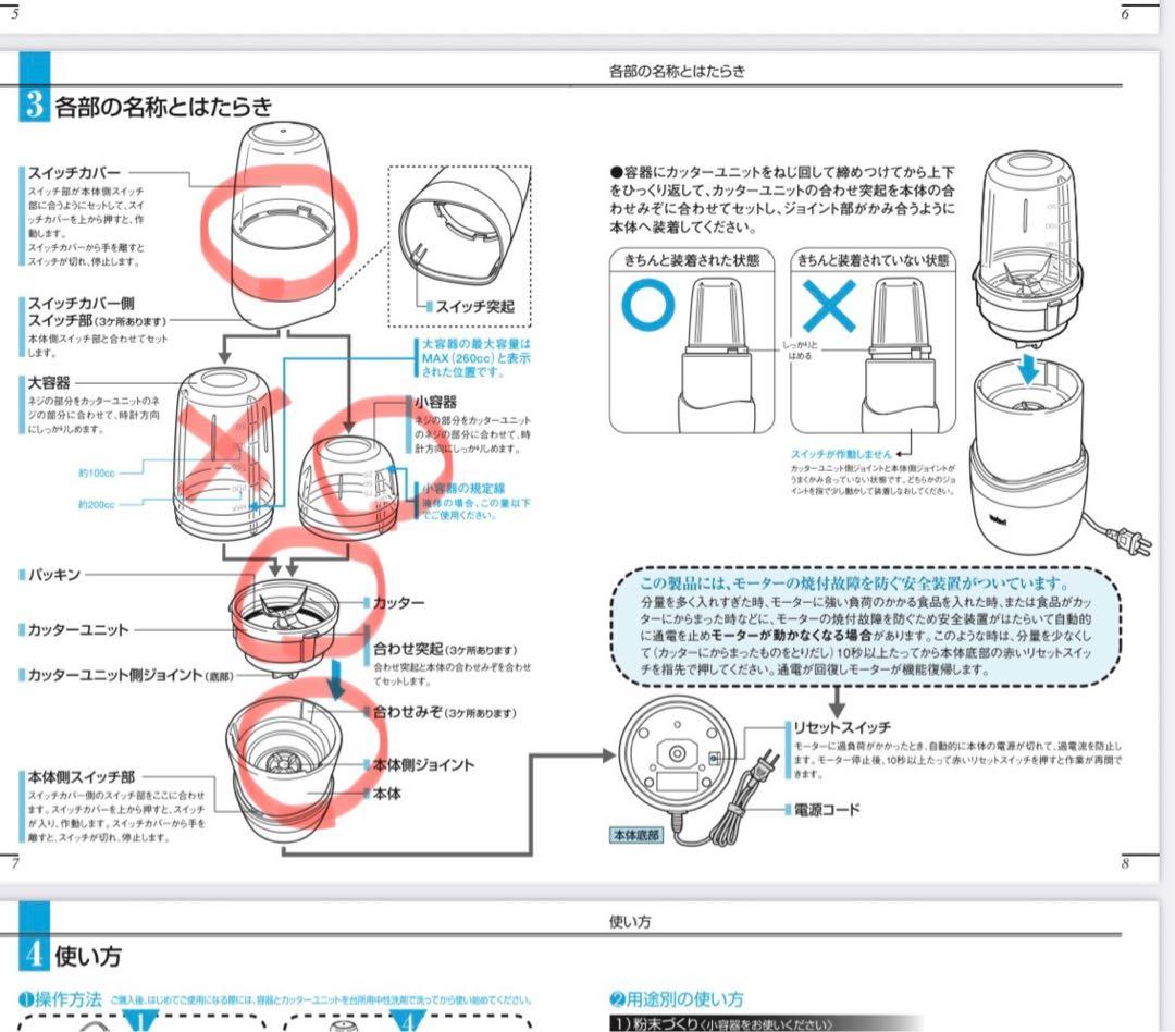 にこちゃん様用 サイレントミルサー