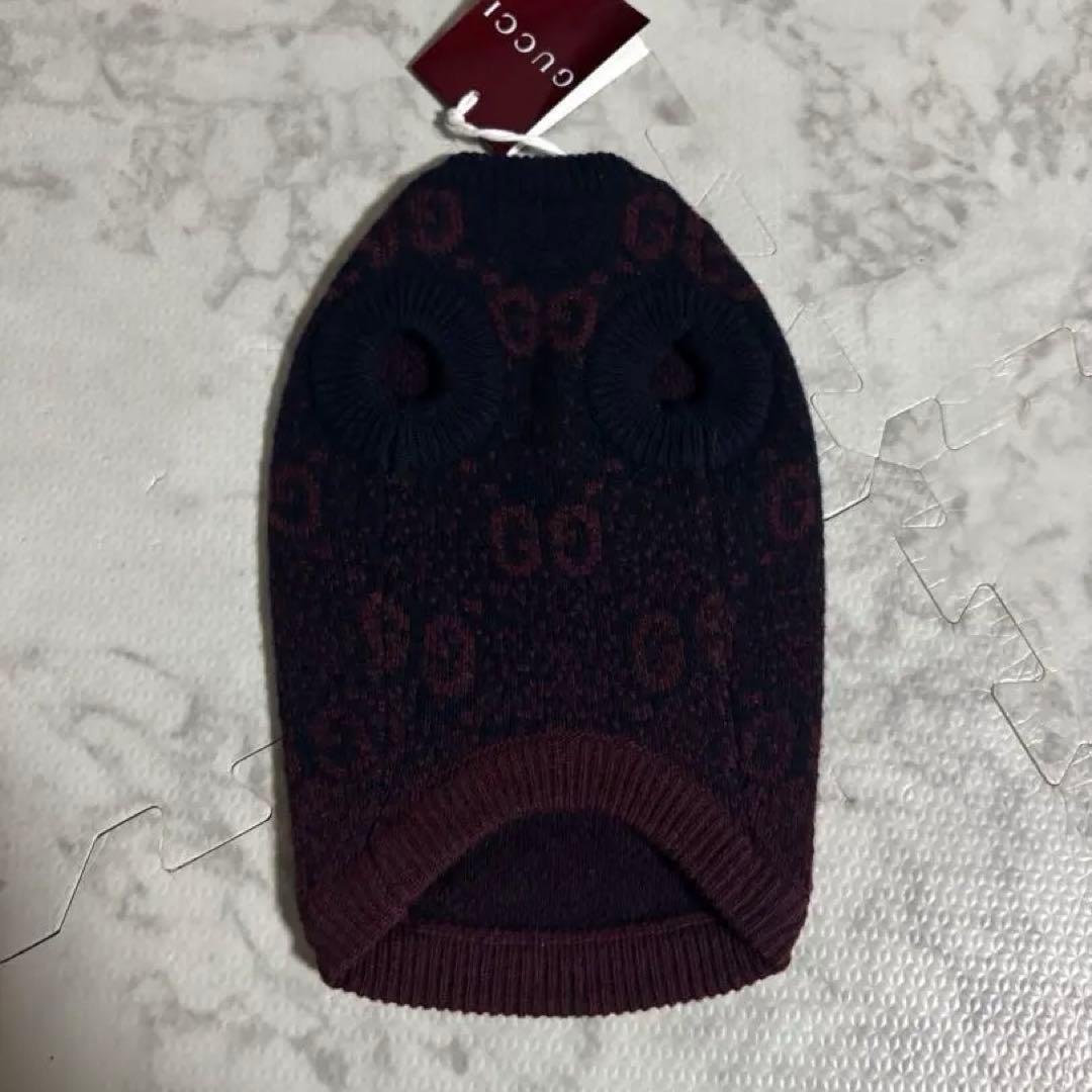 GUCCI ニットセーター ペット用　GGロゴ