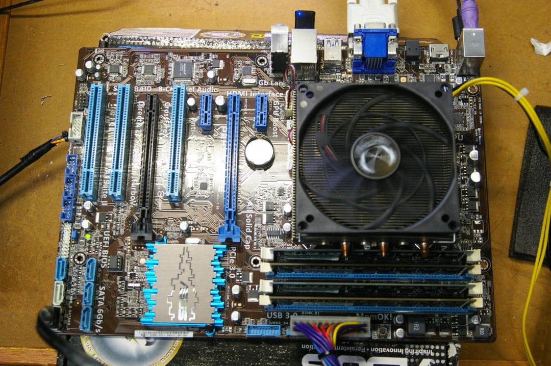 P8H77-V LE +i5-3750K+16GBメモリー+SSD　120GB付