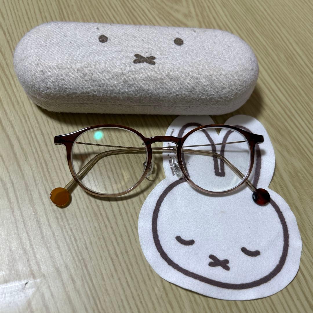 JINSX Dick Bruna うれしいとき めがね（度入り）