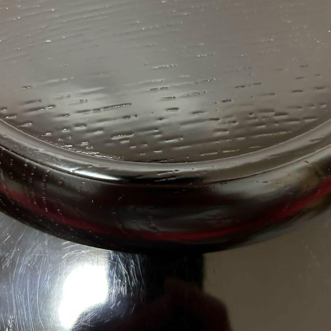 柿合塗大円盆　茶道具懐石茶箱鵬雲斎坐忘斎淡々斎即中斎棗水指茶碗棗茶杓