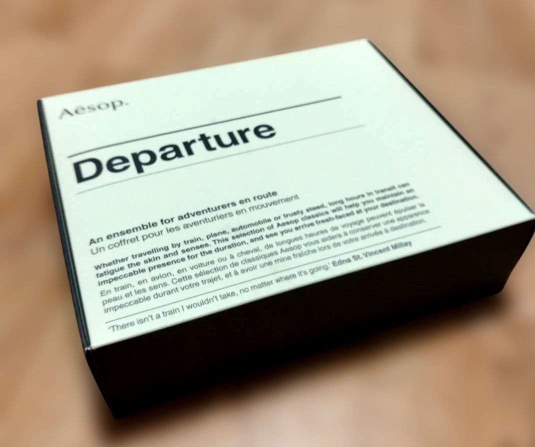 【未使用】Aesop Departure旅行用スキン・ボディケア・パーソナルケア