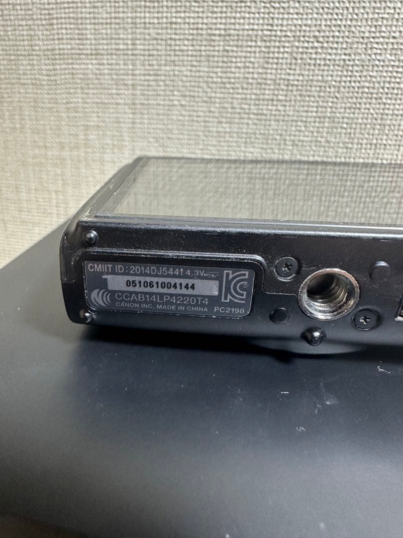 Canon IXY 640 ブラック デジタルカメラ　ジャンク品