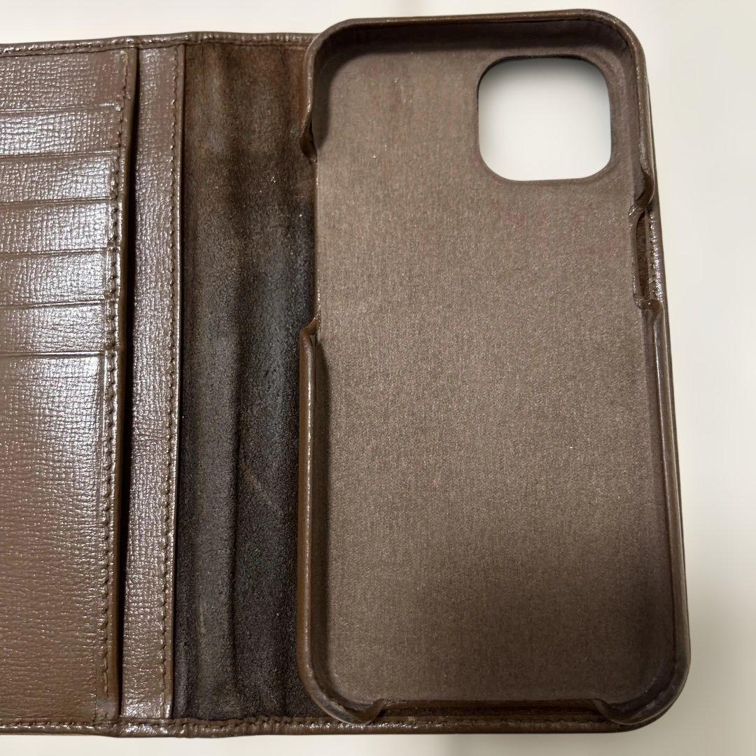 GUCCI GGパターン iPhone15 手帳型ケース