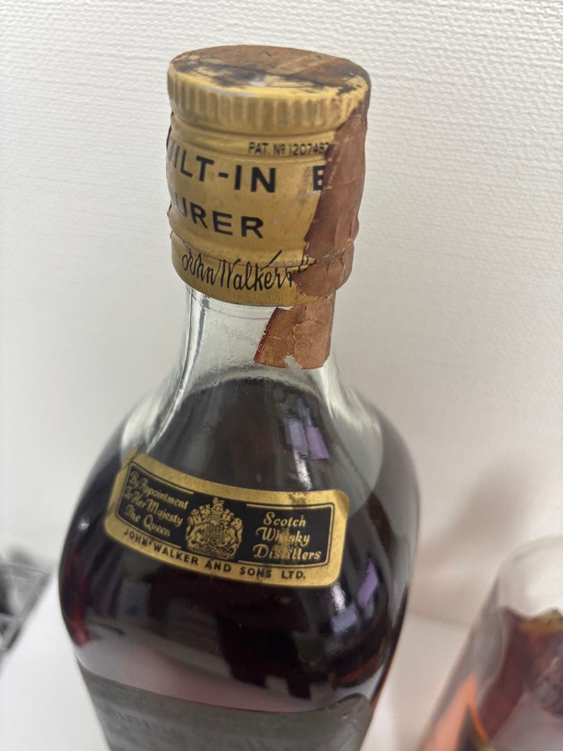 ウイスキー <Sale> (2L) Johnnie Walker Black 1970s
