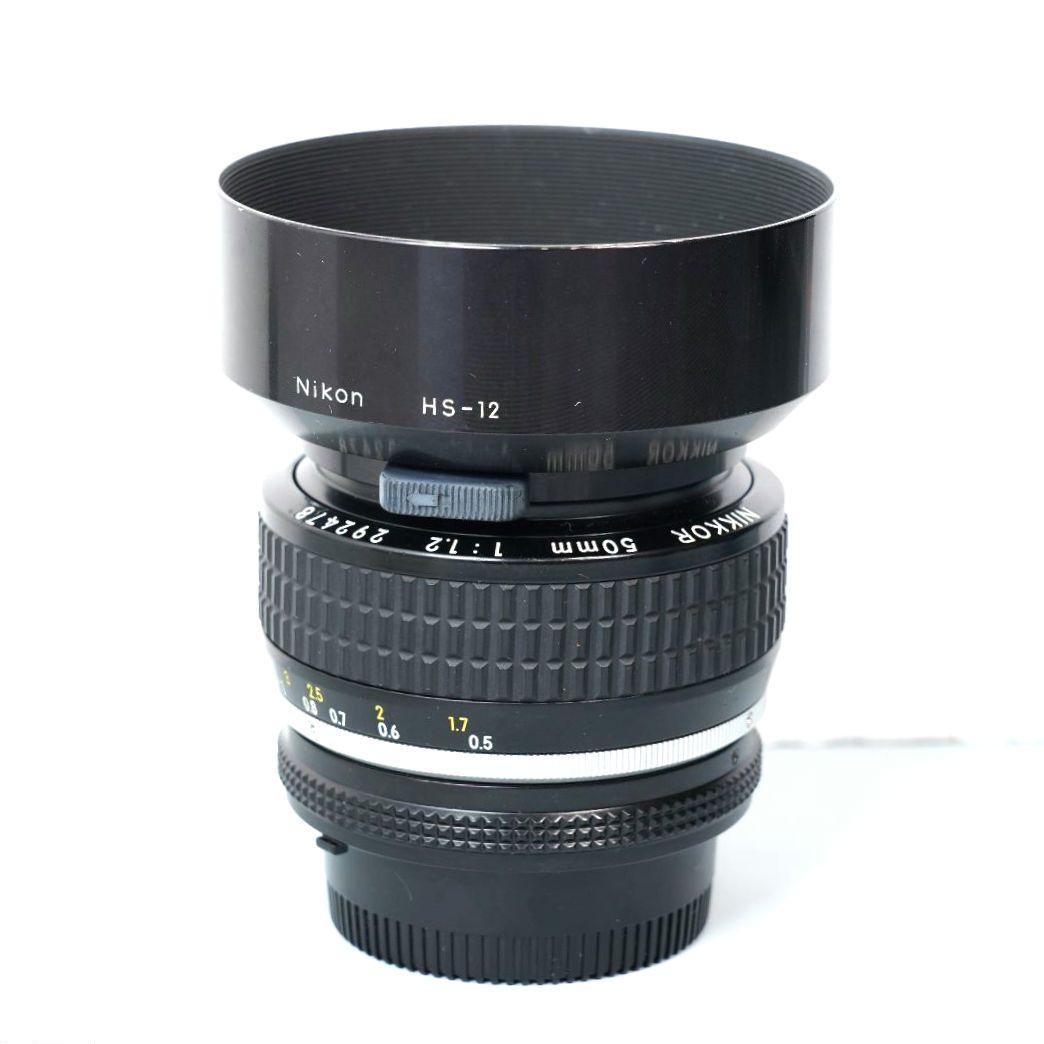 【美品】Nikon Ai-S NIKKOR 50mm F1.2 ニコン