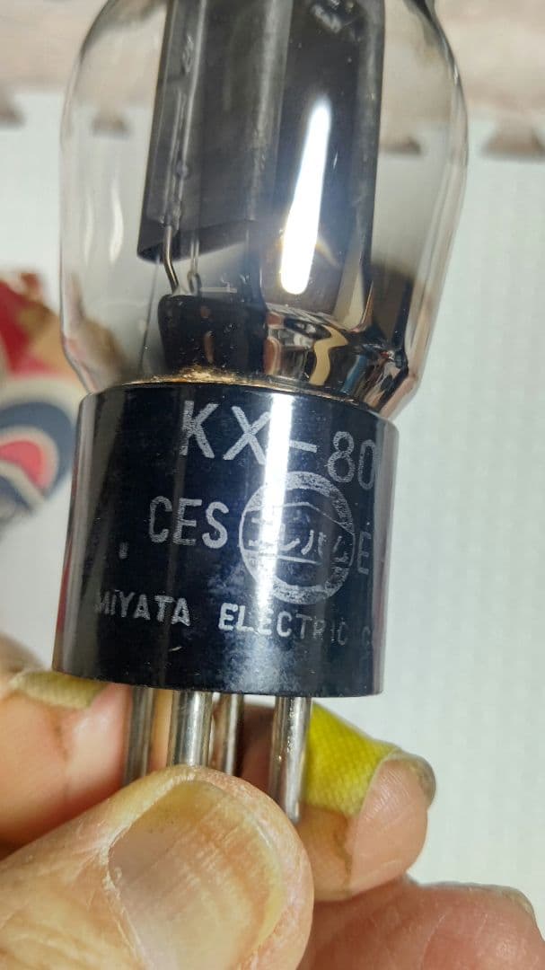 KX-80 真空管、貴重なエレバム整流管プレミアム品です