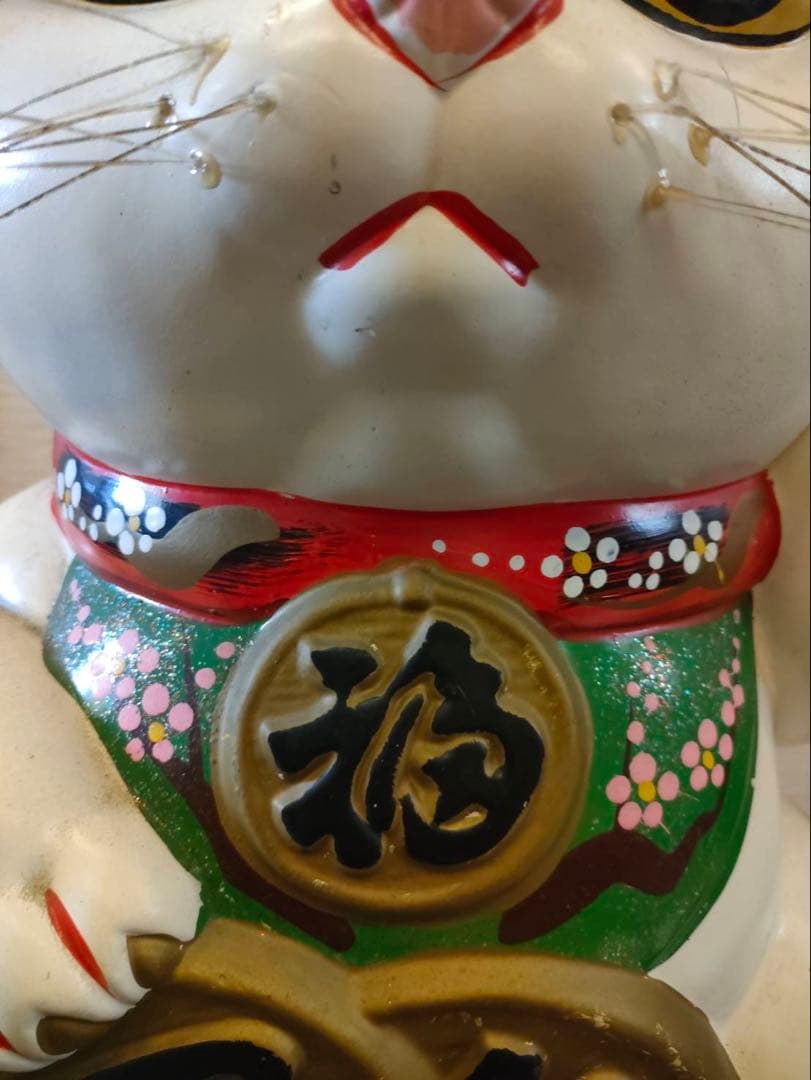 招き猫 特大 約50㎝ 開運 金運 昭和レトロ