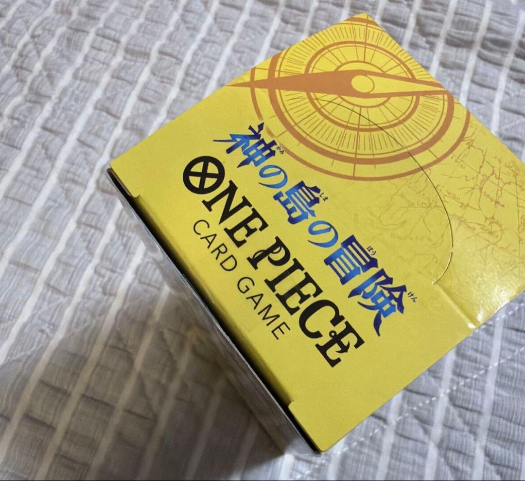 未開封 ワンピース カードゲーム 神の島の冒険 1BOX テープカット