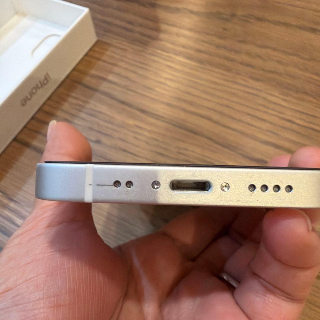 iPhone12mini 128GB ホワイト SIMロック解除済　説明文要確認
