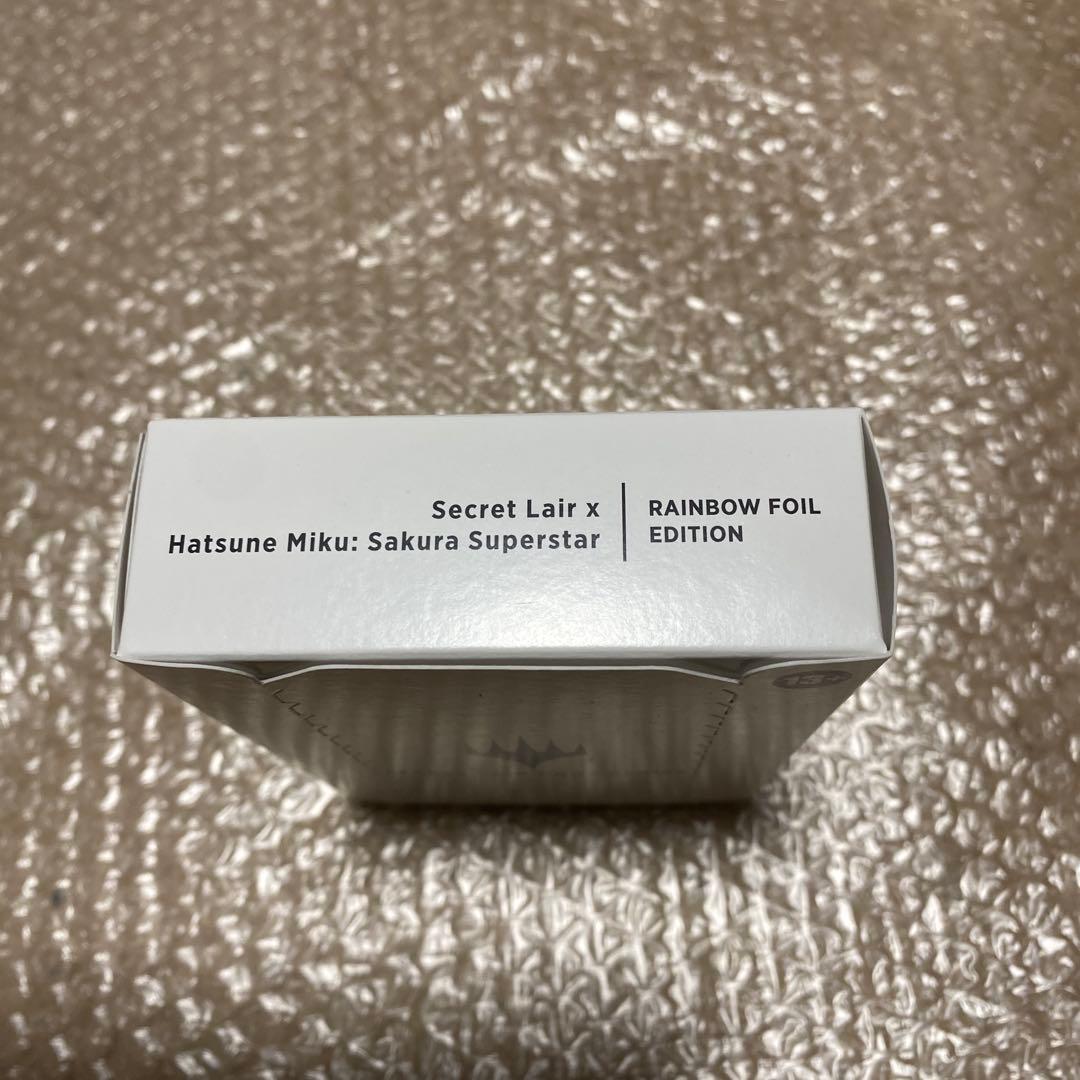 MTG Secret Lair 初音ミク 春 英語 FOIL 未開封品