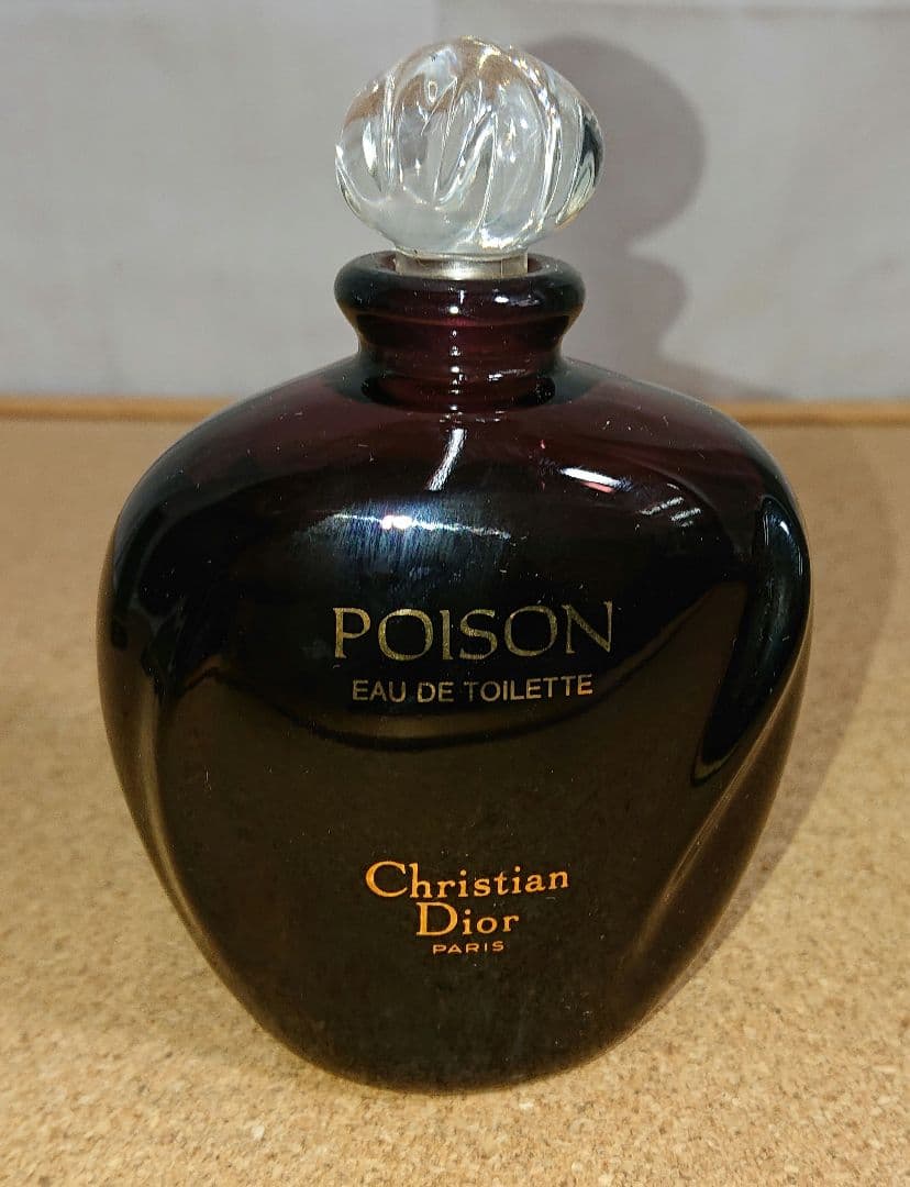 中古　クリスチャンディオール　POISON　プワゾン　オードトワレ　香水　約9割