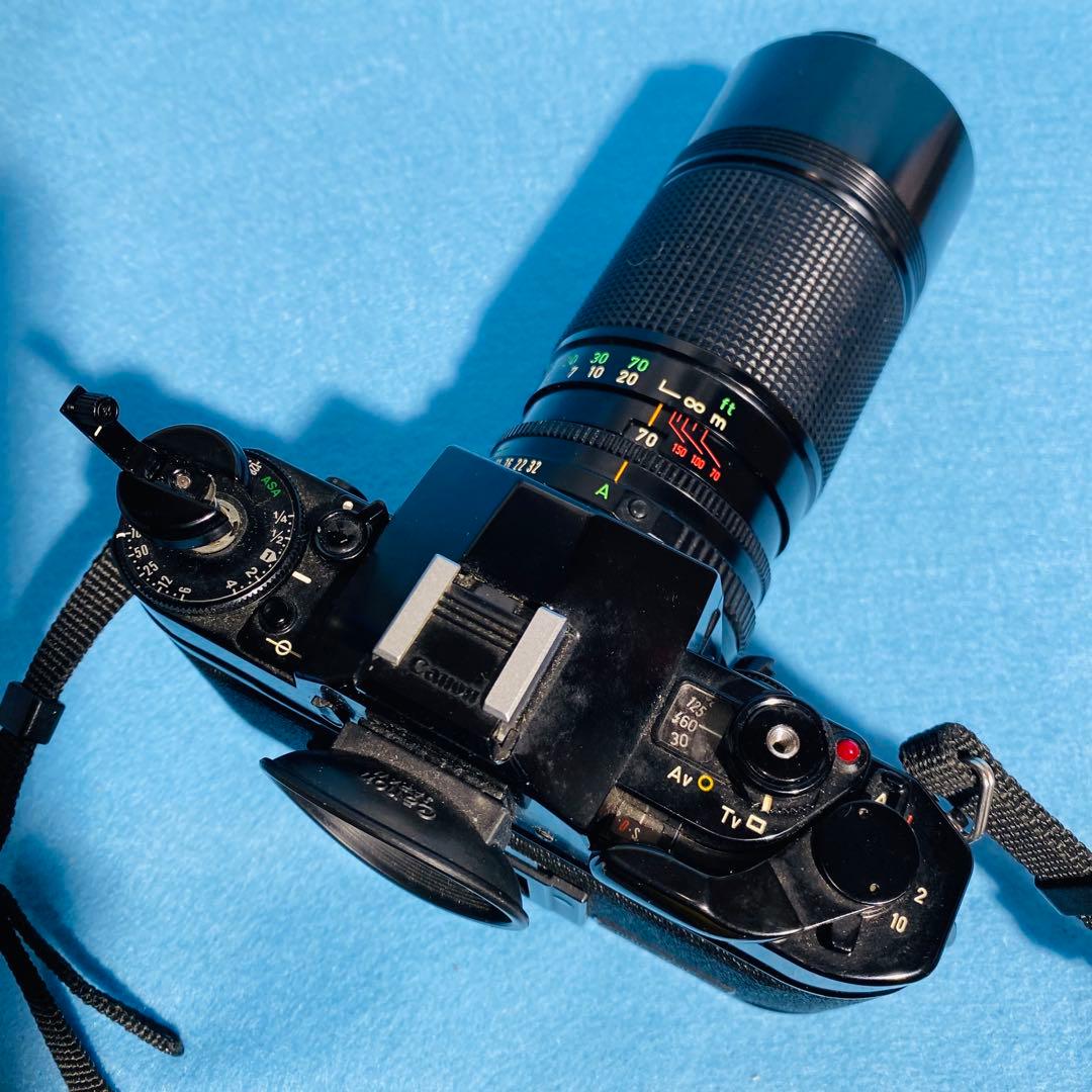 Canon A-1 & FD 70-150mm スピードライト188A