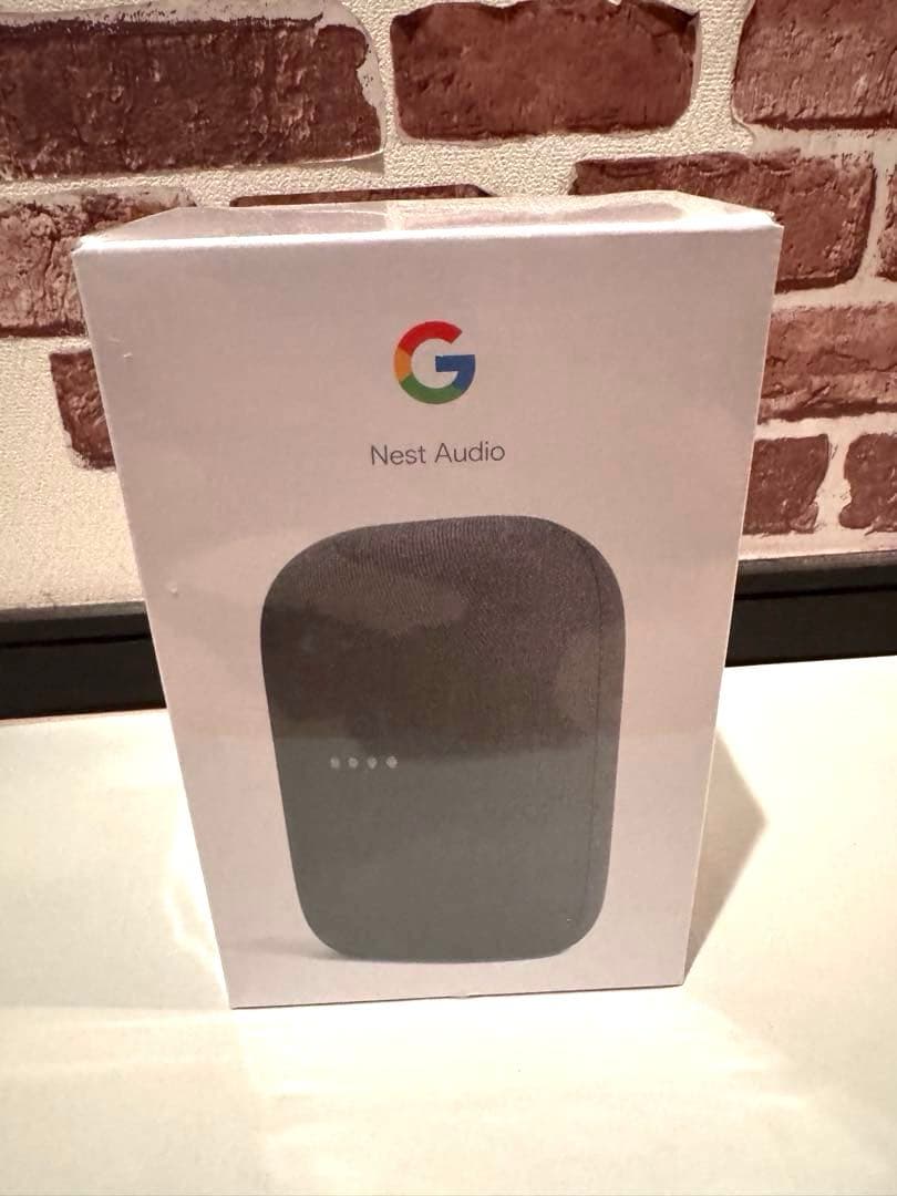 Google Nest Audio スマートスピーカー 新品未開封 チャコール