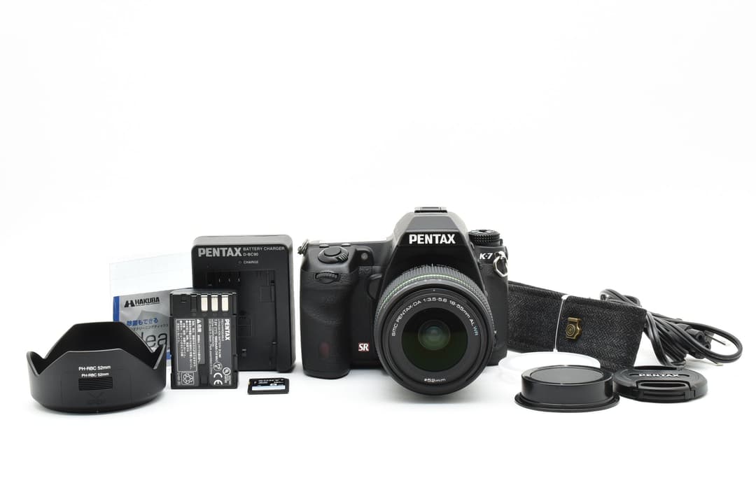 510ショット Pentax K-7 レンズキット スマホ転送OK #9318