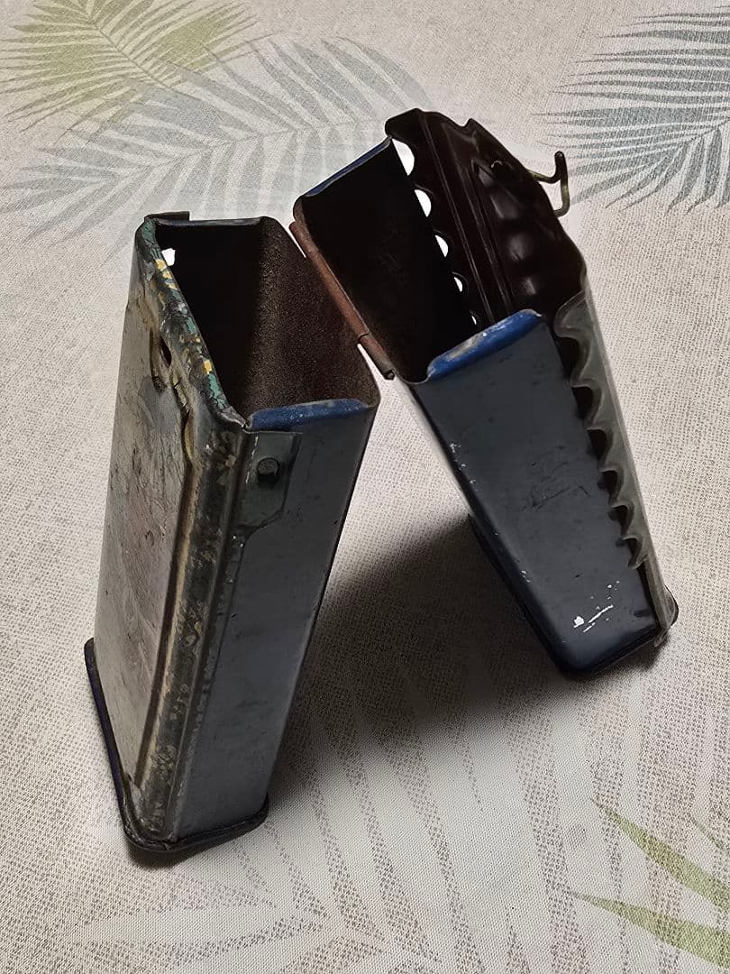 江戸.明治時代.ブリキ文房具入れ.金彩.楠正成.22.5cm×5.5cm.