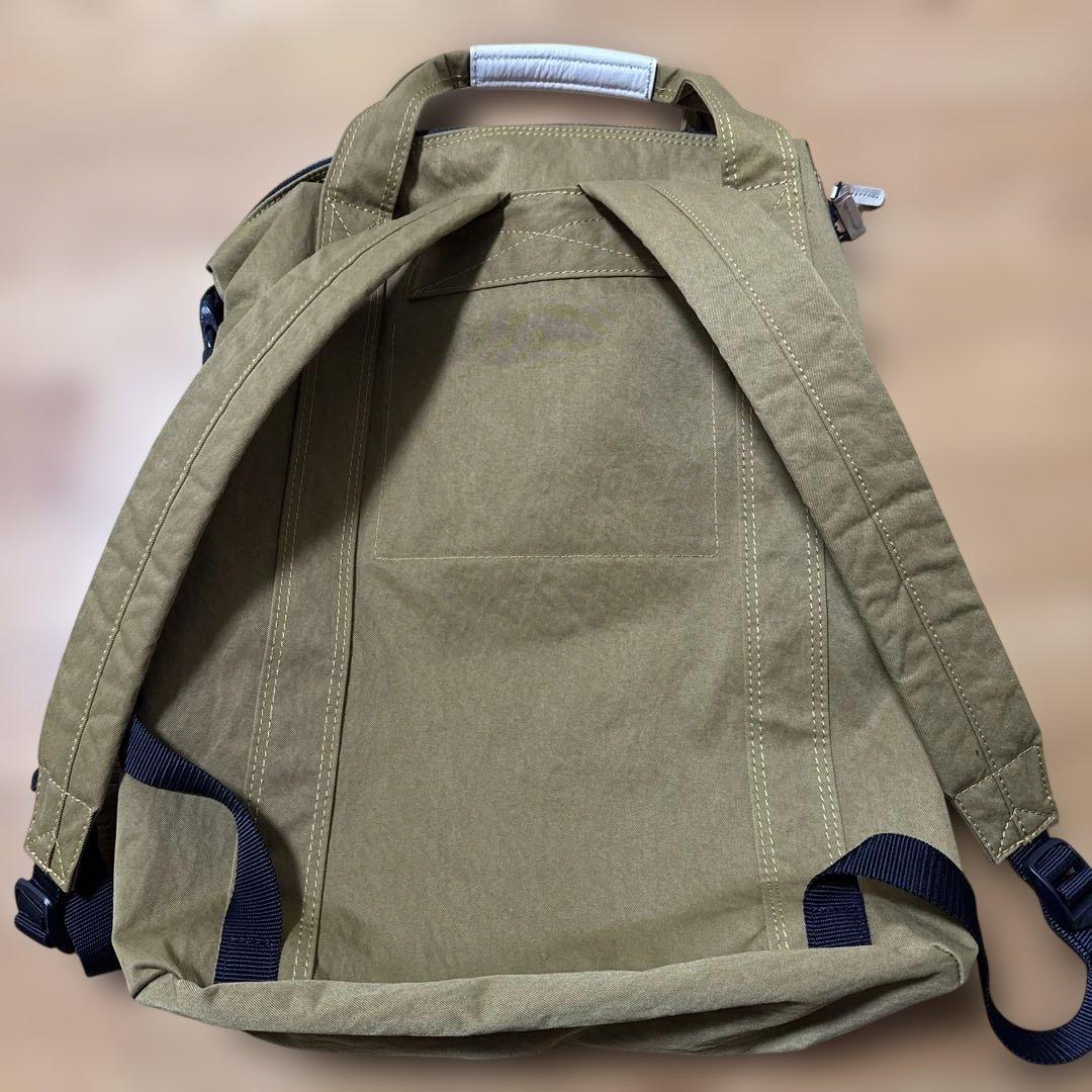 超美品　日乃本帆布　日ノ本帆布　ヒノモトハンプ　コンブ　トート型リュック　日本製