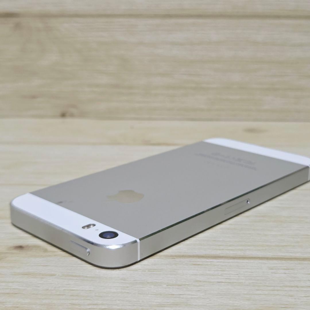 極美品 動作品 iPhone5s 64GB シルバー ホワイト ME339J/A