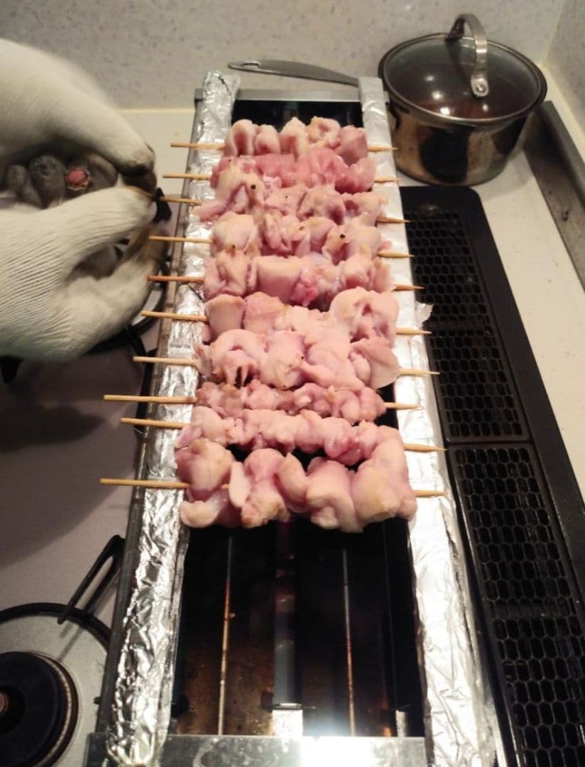 ３日以内に発送 値下げ3 ★ 焼き鳥コンロ★串焼★五平餅★焼鳥焼器★みたらし団子