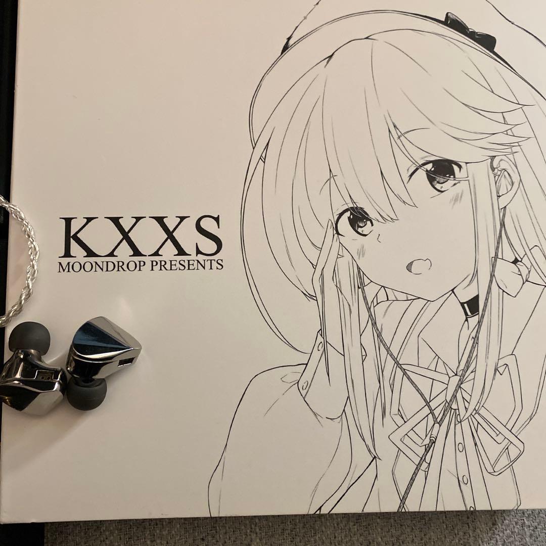 水月雨 MOONDROP KXXS ムーンドロップ リケーブルイヤホン
