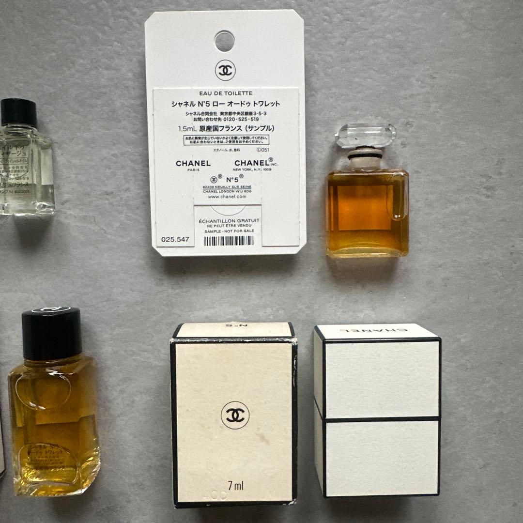 【未使用】CHANELミニボトル　香水andフェイシャルオイル　セット