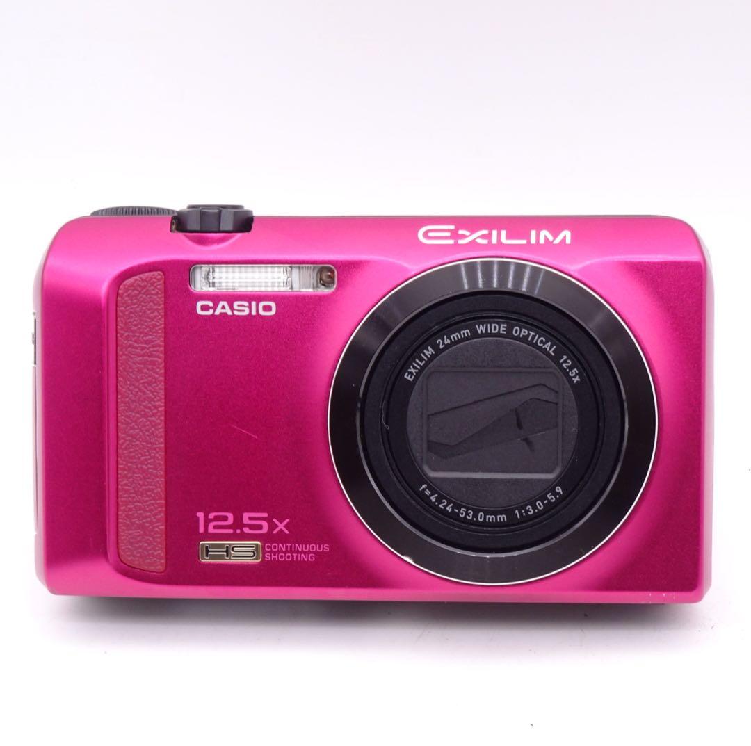 【動作確認済】 CASIO EXILIM EX-ZR200 ピンク コンデジ