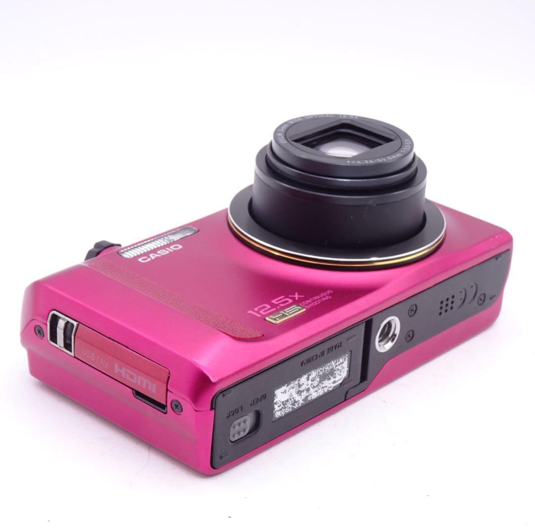 【動作確認済】 CASIO EXILIM EX-ZR200 ピンク コンデジ
