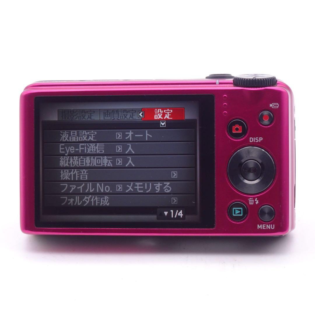 【動作確認済】 CASIO EXILIM EX-ZR200 ピンク コンデジ