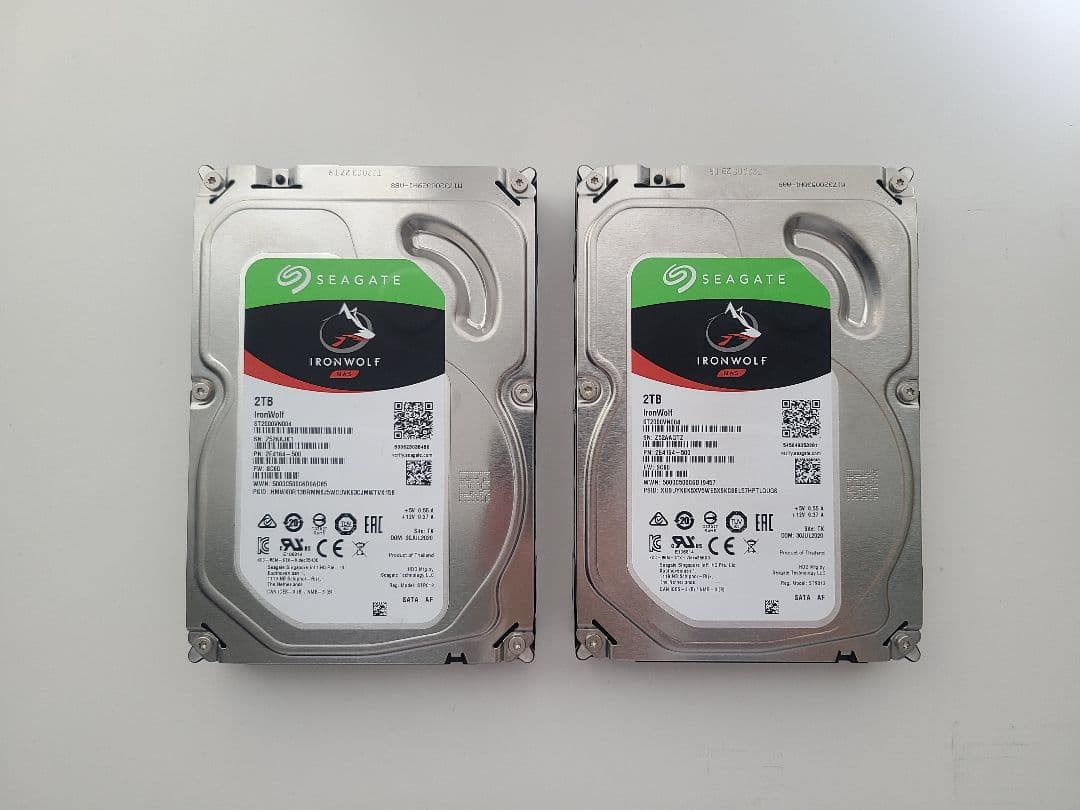 Synology DS220j ＋ NAS用HDD2TB×2本搭載