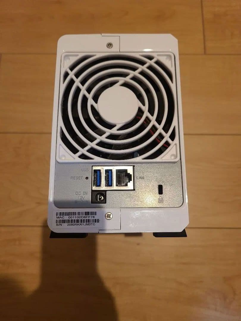 Synology DS220j ＋ NAS用HDD2TB×2本搭載