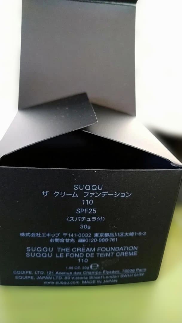 ✩未使用✩SUQQU ザ クリーム ファンデーション 110 SPF25 30g